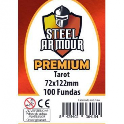 Fundas Steel Armour (70x120mm) PREMIUM Tarot (100)
