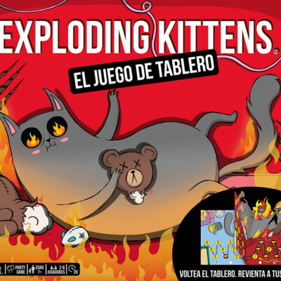 EXPLODING KITTENS EL JUEGO DE TABLERO (Español)