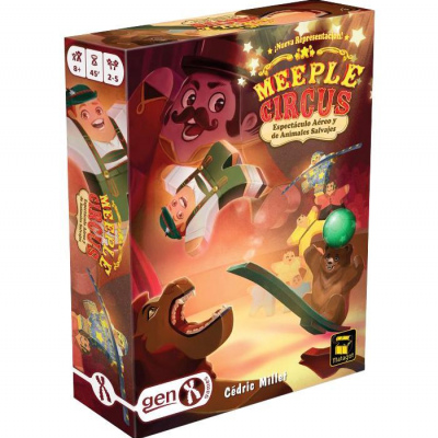 Meeple Circus el Espectáculo Aéreo y de Animales Salvajes (Español)